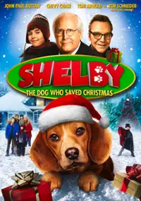 Plakat filmu Shelby - pies, który pokochał święta