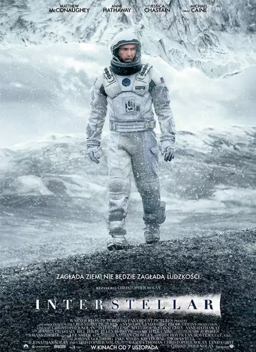 plakat filmu Interstellar