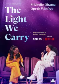 Plakat programu TV Światło, które niesiemy: Michelle Obama w rozmowie z Oprah Winfrey