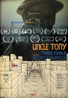 plakat filmu Wujek Tony, trzej głupcy i służba bezpieczeństwa