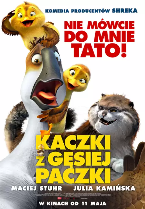 plakat filmu Kaczki z gęsiej paczki