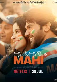 Plakat filmu Mr. & Mrs. Mahi
