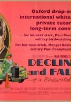 plakat filmu Decline and Fall... of a Birdwatcher