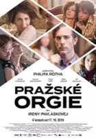 plakat filmu Orgia w Pradze