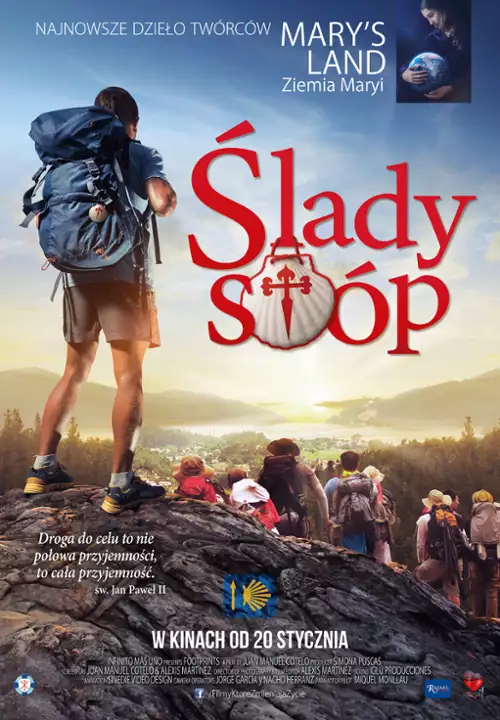 plakat filmu Ślady stóp