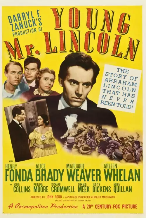 plakat filmu Młodość Lincolna