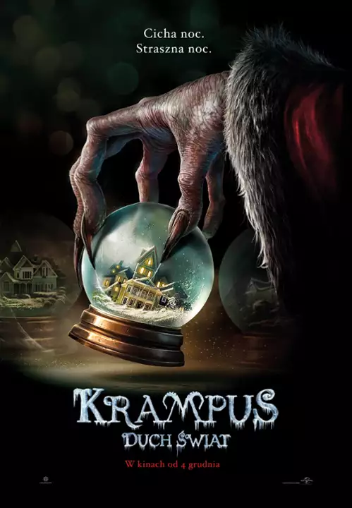 plakat filmu Krampus. Duch Świąt