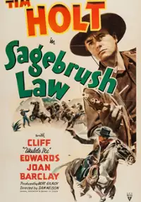 Plakat filmu Sagebrush Law