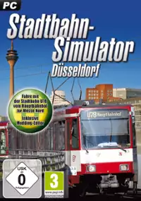 Plakat gry Stadtbahn-Simulator Düsseldorf