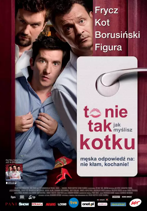 plakat filmu To nie tak jak myślisz, kotku