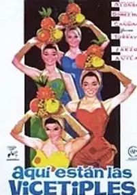 Plakat filmu ¡Aquí están las vicetiples!
