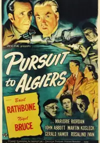 Plakat filmu Pursuit to Algiers