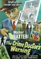plakat filmu Crime Doctor's Warning