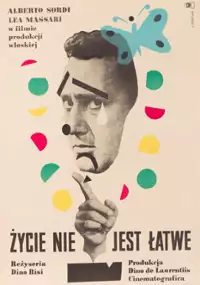 Plakat filmu Życie nie jest łatwe