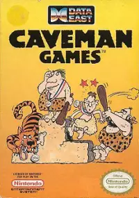 Plakat gry Caveman Ugh-Lympics