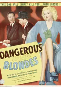 Plakat filmu Dangerous Blondes