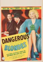 plakat filmu Dangerous Blondes