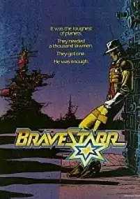 Plakat serialu BraveStarr