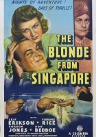 plakat filmu The Blonde from Singapore