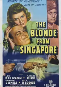 Plakat filmu The Blonde from Singapore