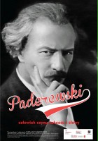plakat filmu Paderewski - człowiek czynu, sukcesu i sławy