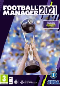 Plakat gry Football Manager 2021