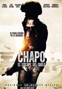 Plakat filmu El Chapo i ucieczka stulecia