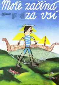 Plakat filmu Moře začíná za vsí