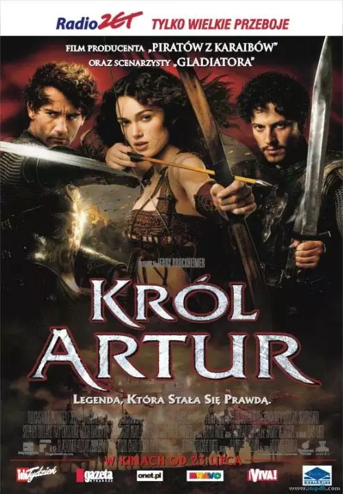 plakat filmu Król Artur