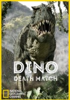 plakat filmu Śmiertelne starcie dinozaurów