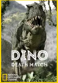 Plakat filmu Śmiertelne starcie dinozaurów