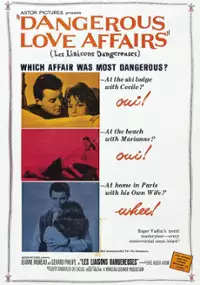 Plakat filmu Niebezpieczne związki, 1960