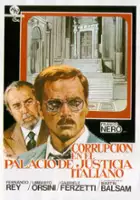 plakat filmu Trąd w pałacu sprawiedliwości