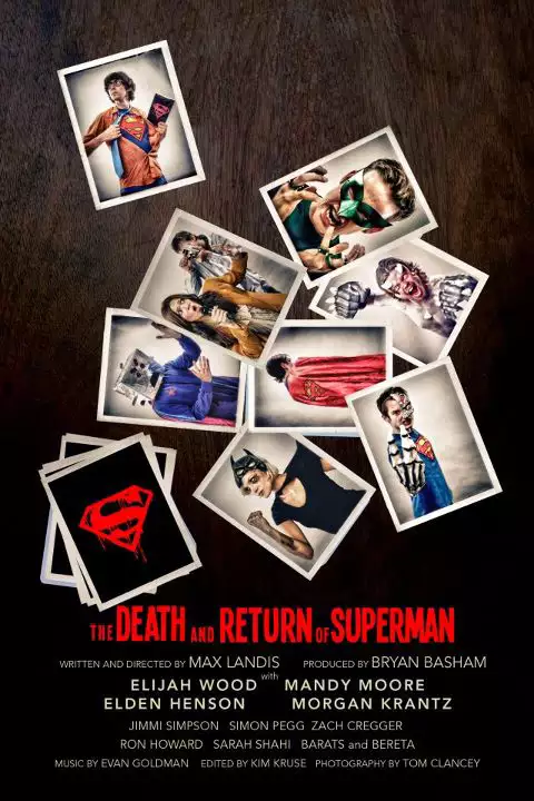 plakat filmu The Death and Return of Superman