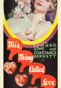 Plakat filmu This Thing Called Love
