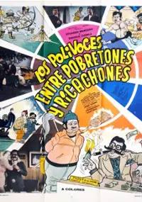 Plakat filmu Entre pobretones y ricachones