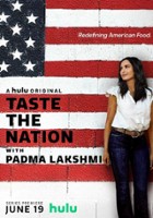 plakat filmu Smaki Ameryki z Padmą Lakshmi