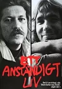 Plakat filmu Ett Anständigt liv