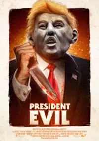 Plakat filmu President Evil