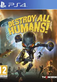 Plakat gry Destroy All Humans!