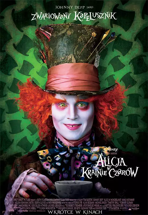 plakat filmu Alicja w Krainie Czar&oacute;w