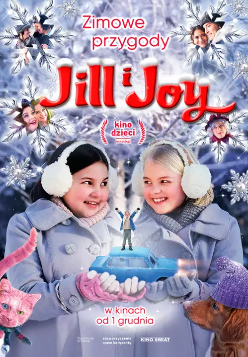 plakat filmu Zimowe przygody Jill i Joy