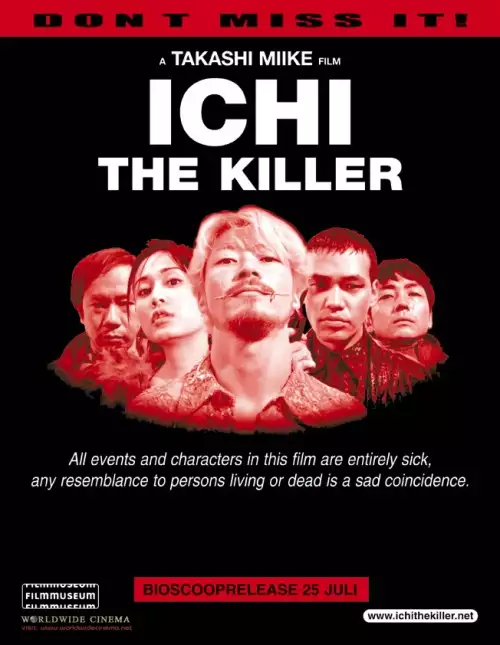 plakat filmu Ichi zabójca