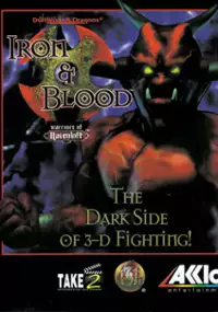 Plakat gry Advanced Dungeons & Dragons: Iron & Blood: Warriors of Ravenloft