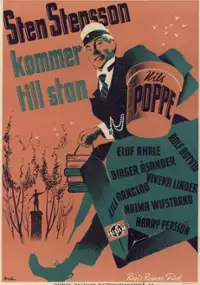 Plakat filmu Sten Stensson kommer till stan