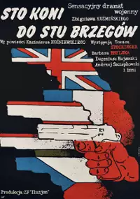 Plakat filmu Sto koni do stu brzegów