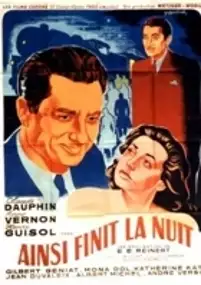 Plakat filmu Ainsi finit la nuit