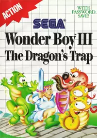 Plakat gry Wonder Boy III: The Dragon&#39;s Trap
