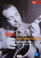 plakat filmu Django Reinhardt, trzy palce geniusza