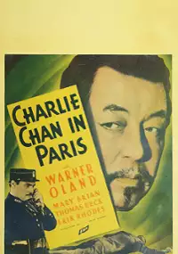 Plakat filmu Charlie Chan w Paryżu